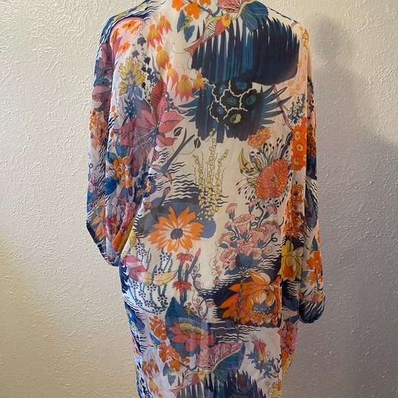 Floral Multicolor Women's Komono - Picture 4 of 6